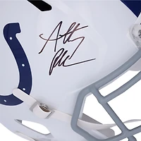 Casque réplique autographié Riddell Speed ​​de Anthony Richardson Indianapolis Colts 2023 NFL Draft First Round Pick Fanatics Authentic