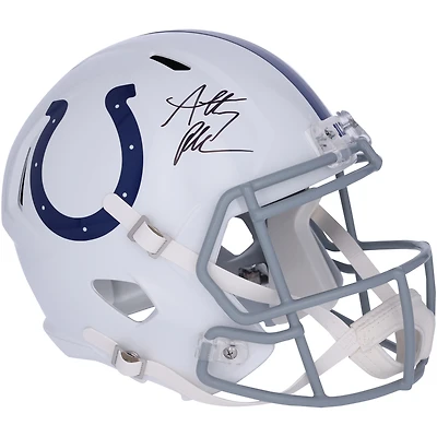 Casque réplique autographié Riddell Speed ​​de Anthony Richardson Indianapolis Colts 2023 NFL Draft First Round Pick Fanatics Authentic