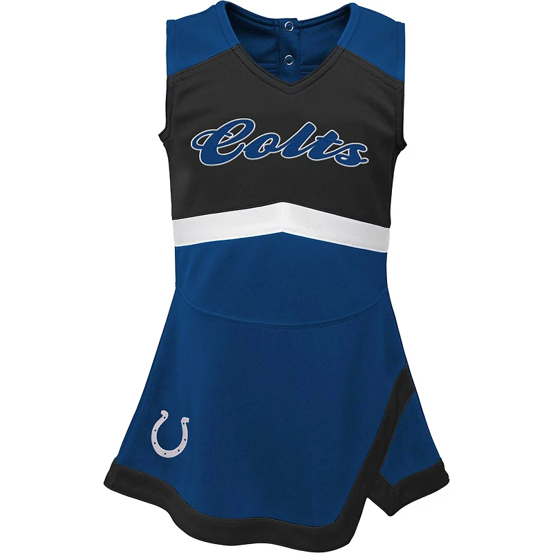 Robe pull capitaine Royal Indianapolis Colts Cheer pour fille