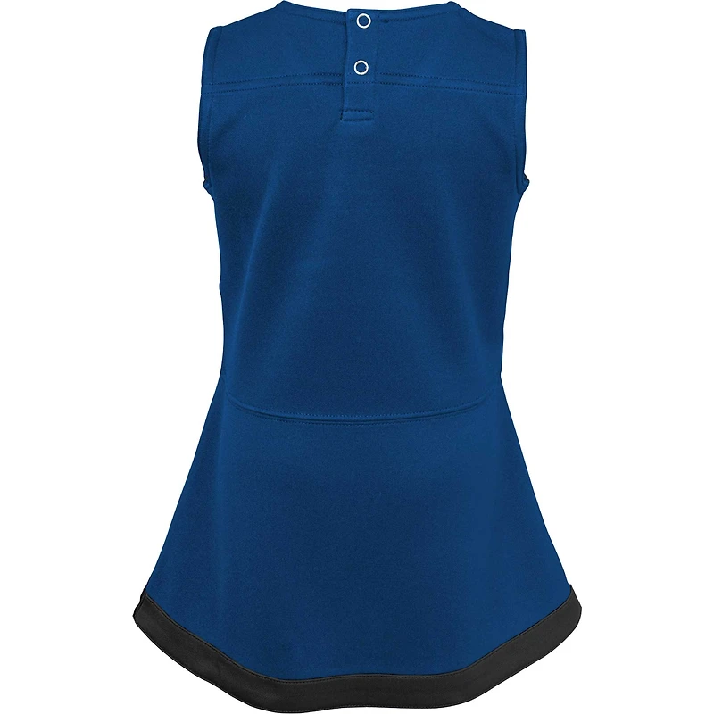 Girls Infant Royal Indianapolis Colts Cheer Captain Jumper Dress