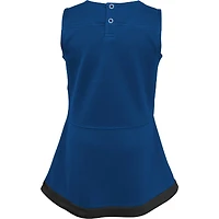 Girls Infant Royal Indianapolis Colts Cheer Captain Jumper Dress
