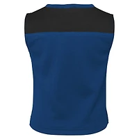 Ensemble deux pièces de pom-pom girl Spirit des Royal Indianapolis Colts pour filles d'âge préscolaire avec bloomers