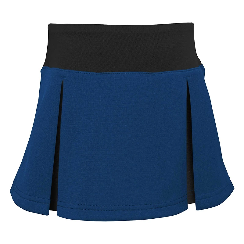 Ensemble deux pièces de pom-pom girl Spirit des Royal Indianapolis Colts pour filles d'âge préscolaire avec bloomers