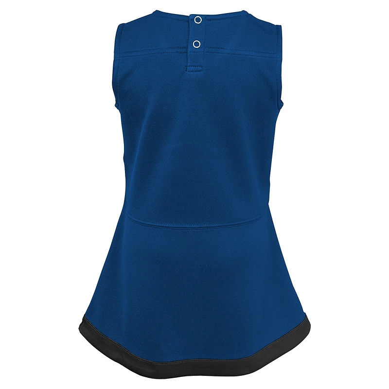Robe Cheer Captain des Royal Indianapolis Colts pour filles avec bloomers