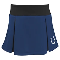 Ensemble de pom-pom girl 2 pièces Spirit Cheer des Royal Indianapolis Colts pour filles avec bloomers