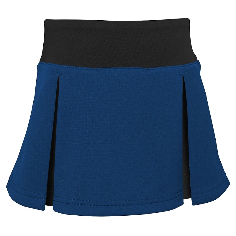 Ensemble de pom-pom girl 2 pièces Spirit Cheer des Royal Indianapolis Colts pour filles avec bloomers