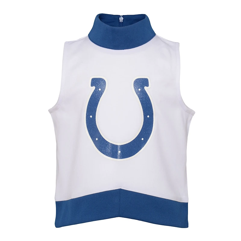 Robe Camp Cheer Junior Indianapolis Colts Blanche pour Jeune Fille