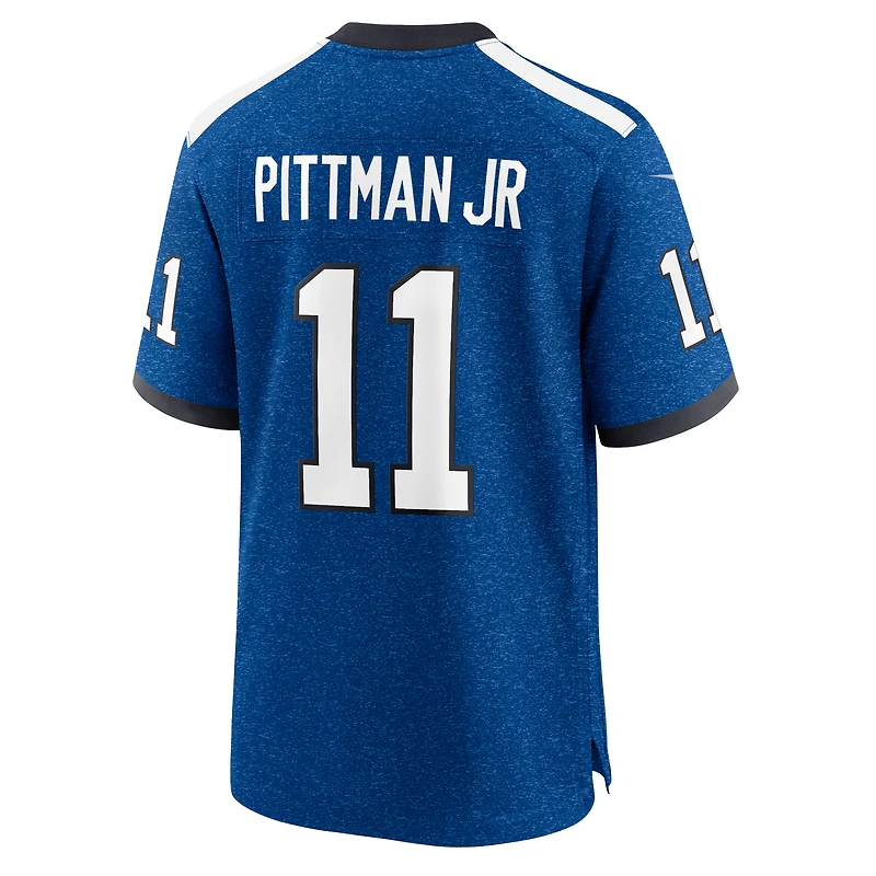 Indiana Nights Men's Nike Michael Pittman Jr. Blue Indianapolis Colts Alternate Game Jersey