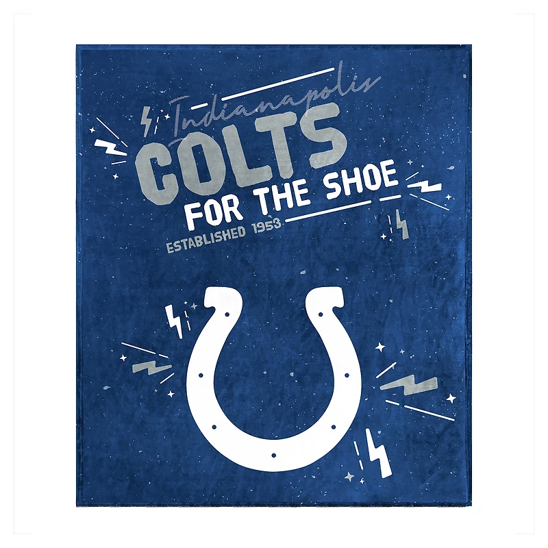 Couverture en peluche Indianapolis Colts 60" x 70"
