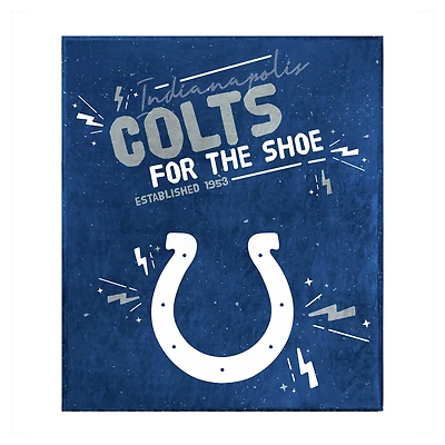 Couverture en peluche Indianapolis Colts 60" x 70"