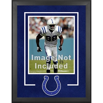 Cadre photo vertical de luxe 16'' x 20'' des Indianapolis Colts avec logo de l'équipe