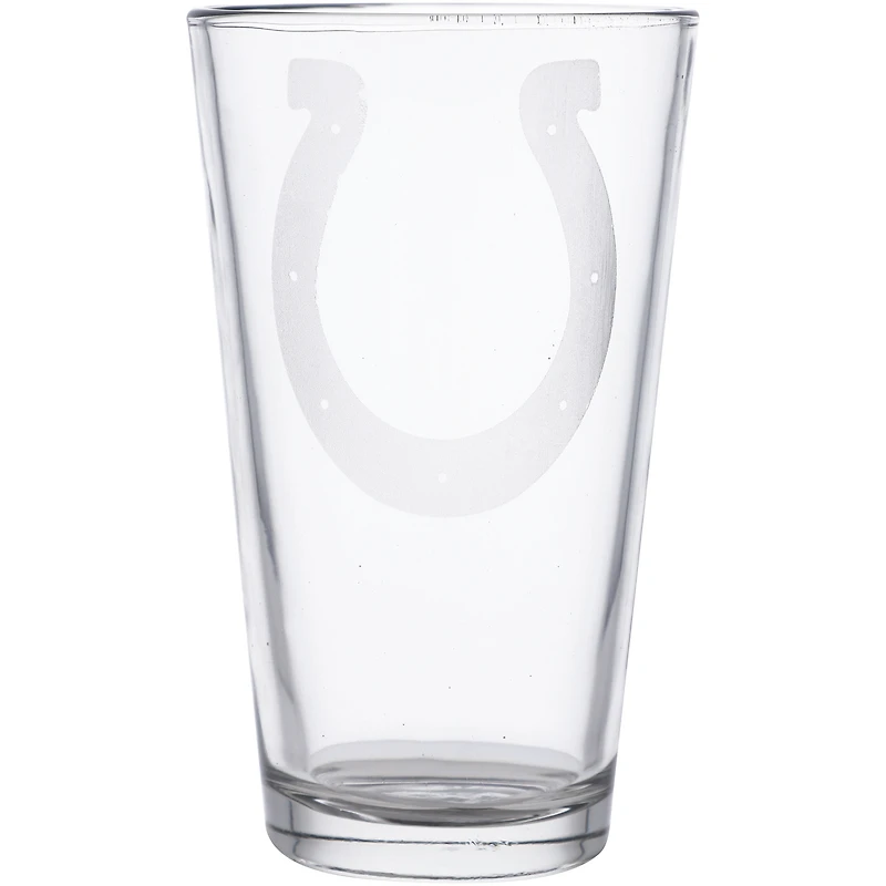 Indianapolis Colts Etched 16oz. Pint Glass