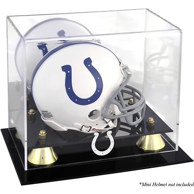Vitrine pour mini-casque Indianapolis Colts Golden Classic