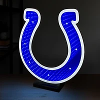 Lampe LED Infinity avec logo des Indianapolis Colts