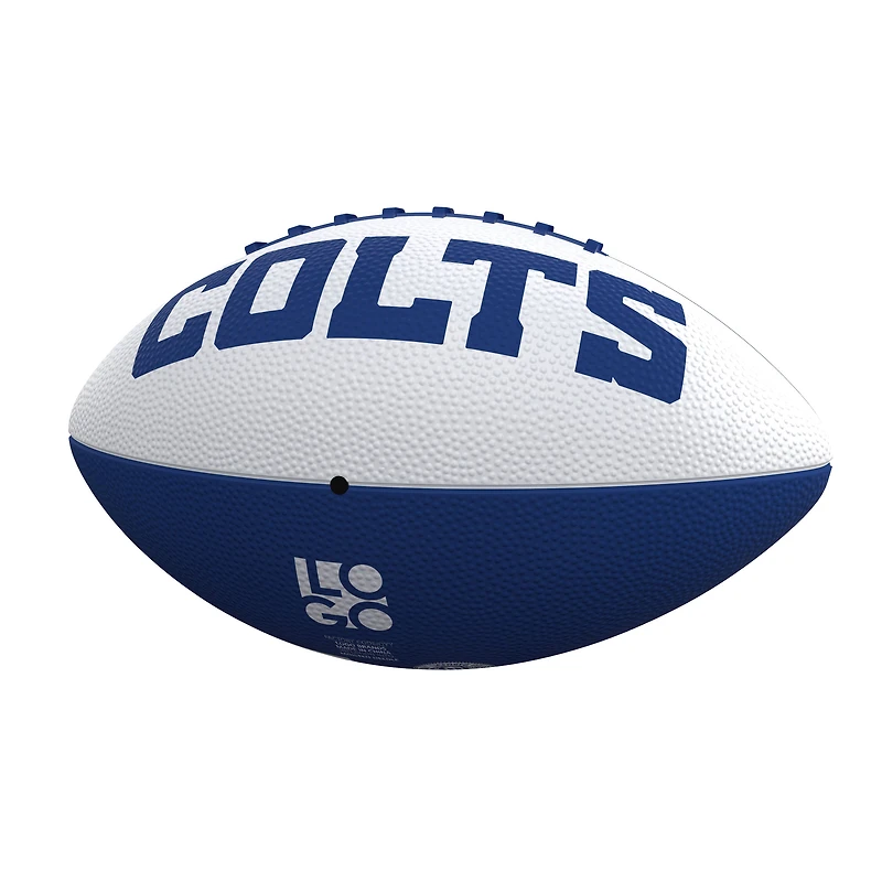 Ballon de football junior avec logo Pinwheel des Colts d'Indianapolis