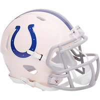 Casque miniature de vitesse de la collection rétro Riddell des Colts d'Indianapolis