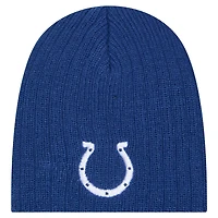 Mini bonnet tricoté pour bébé New Era Royal Indianapolis Colts