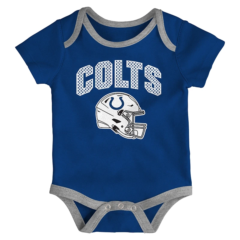Ensemble trois pièces pour bébé Outerstuff Indianapolis Colts All Day Play