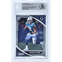 Carte de recrue authentifiée autographiée par Jonathan Taylor Indianapolis Colts 2020 Panini Absolute #161 Beckett Fanatics