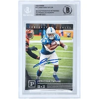 Carte de recrue authentifiée autographiée par Jonathan Taylor Indianapolis Colts 2020 Panini Chronicles #PA-12 Beckett Fanatics