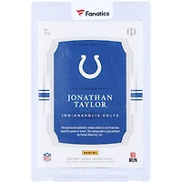 Jonathan Taylor Indianapolis Colts Autographed 2020 Panini National Treasures Dual-Color RPA #172 #49/99 Rookie Card