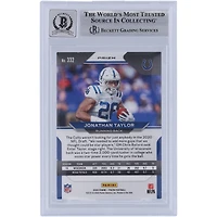 Jonathan Taylor Indianapolis Colts Autographié 2020 Panini Prizm Rouge Blanc & Bleu Prizm #332 Beckett Fanatics Témoin Authentifié 9/10 Carte Rookie