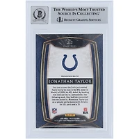 V106832 COLT Jonathan Taylor Indianapolis Colts Carte Panini Select 2020 autographiée #253 Beckett Fanatics Witnessed Authenticated 9/10 Rookie 28 Jonathan Taylor AUT PAA TRADING CARDS 45646 AUTTRC CA01F06897 #47