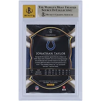 Jonathan Taylor Indianapolis Colts Autographié 2020 Panini Select #53 Beckett Fanatics Witnessed Authenticated 9.5/10 Rookie Card