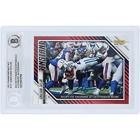 Jonathan Taylor Indianapolis Colts Carte authentifiée autographiée 2021 Panini Instant Fanatics Exclusive #107 #/99 Beckett Fanatics Witnessed