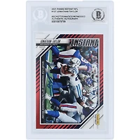 Jonathan Taylor Indianapolis Colts Carte authentifiée autographiée 2021 Panini Instant Fanatics Exclusive #107 #/99 Beckett Fanatics Witnessed
