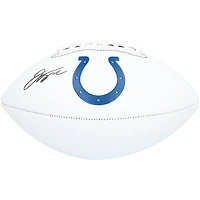 Jonathan Taylor Indianapolis Colts Autographed Franklin White Panel Football 