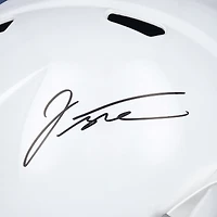 Casque réplique autographié du logo Riddell Speed ​​de Jonathan Taylor Indianapolis Colts
