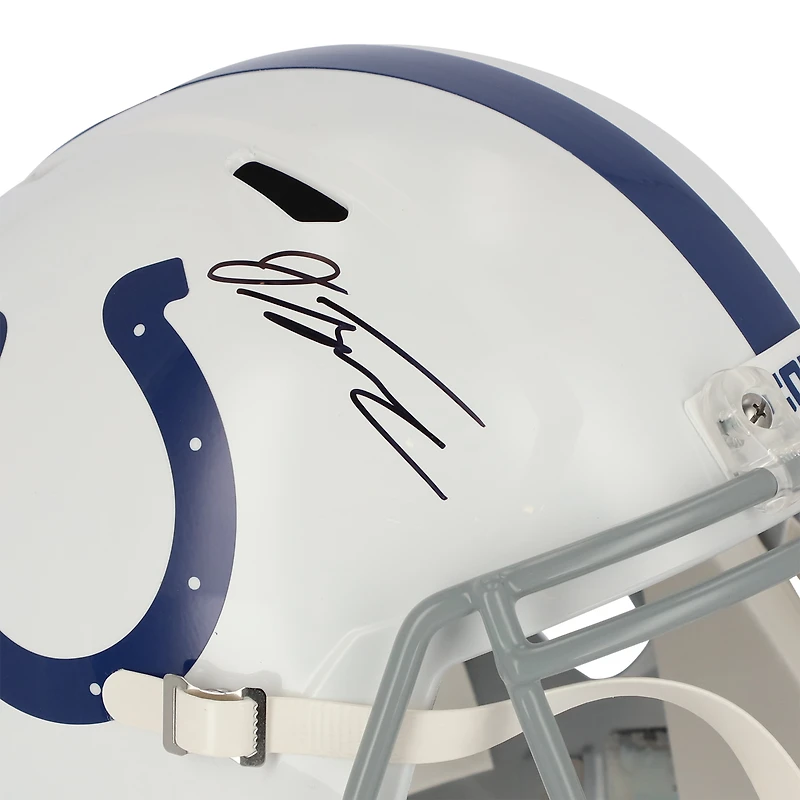 Réplique du casque Riddell Speed ​​autographié par Jonathan Taylor Indianapolis Colts