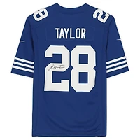 Maillot alternatif Nike Royal dédicacé par Jonathan Taylor Indianapolis Colts