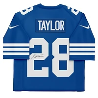 Maillot alternatif Nike Royal dédicacé par Jonathan Taylor Indianapolis Colts