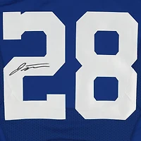 Maillot Nike Elite Royal autographié par Jonathan Taylor Indianapolis Colts