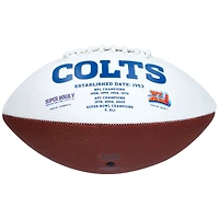 Jonathan Taylor Indianapolis Colts Autographed White Panel Football