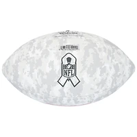 Ballon de football américain autographié par Jonathan Taylor des Indianapolis Colts, hommage au service de Wilson 2024