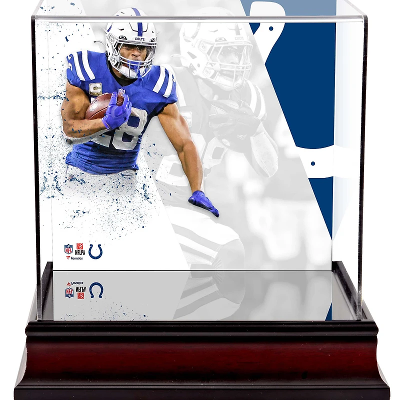 Étui de luxe pour mini casque des Indianapolis Colts de Jonathan Taylor