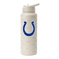 Logo Brands Indianapolis Colts 34oz. Sand Ghost Quencher Bottle