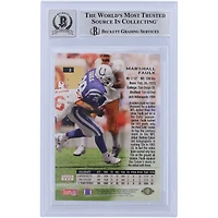 Marshall Faulk Indianapolis Colts Autographed 1994 Upper Deck SP #3 Beckett Fanatics Witnessed Authenticated 10 Rookie Card with "OROY 94" Inscription
