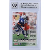 Marshall Faulk Indianapolis Colts Autographed 1994 Upper Deck SP #3 Beckett Fanatics Witnessed Authenticated 10 Rookie Card