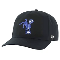 Men's '47 Black Indianapolis Colts Hitch Adjustable Hat