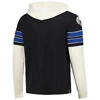 Men's '47  Black Indianapolis Colts Split Zone Cornerback Duo Hoodie