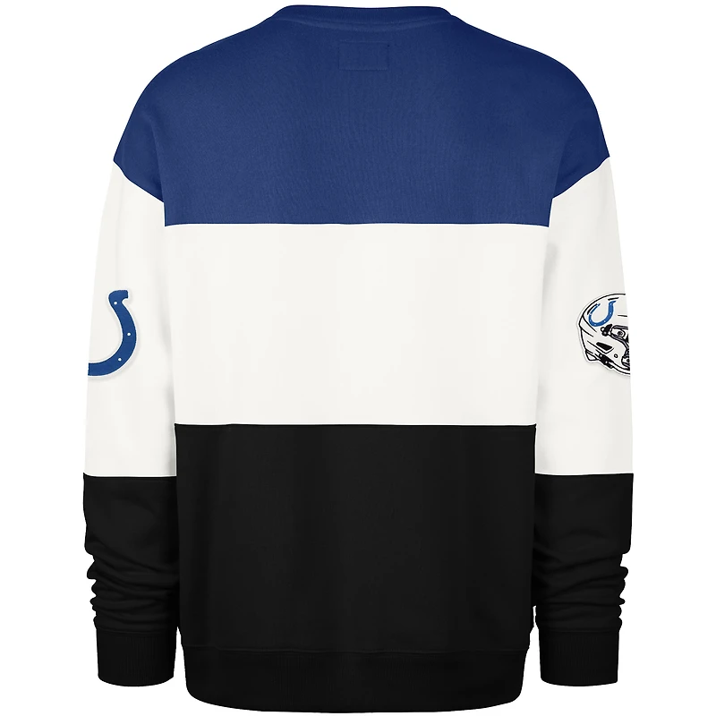 Men's '47 Blue/Black Indianapolis Colts Breeze Maximalist Sweatshirt