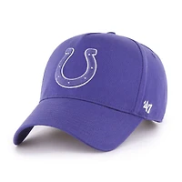 Casquette ajustable bleue « 47 » pour homme, modèle Fondation des Indianapolis Colts, pour le côté offensif