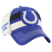 Casquette réglable '47 Royal Indianapolis Colts Clubhouse Boon Clean-Up Trucker pour hommes