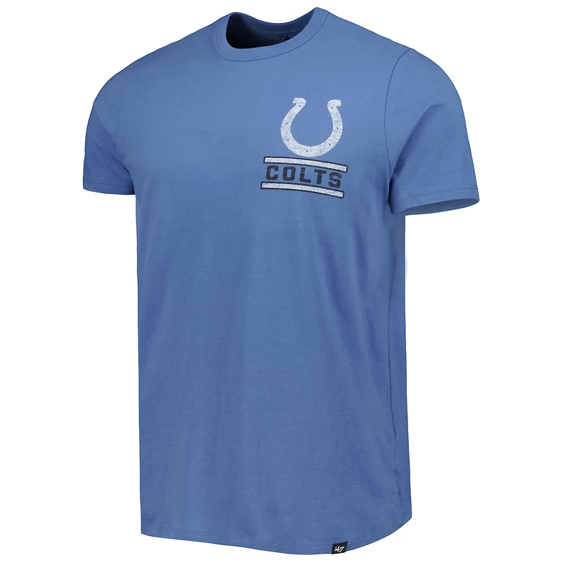 T-shirt pour homme '47 Royal Indianapolis Colts Open Field Franklin