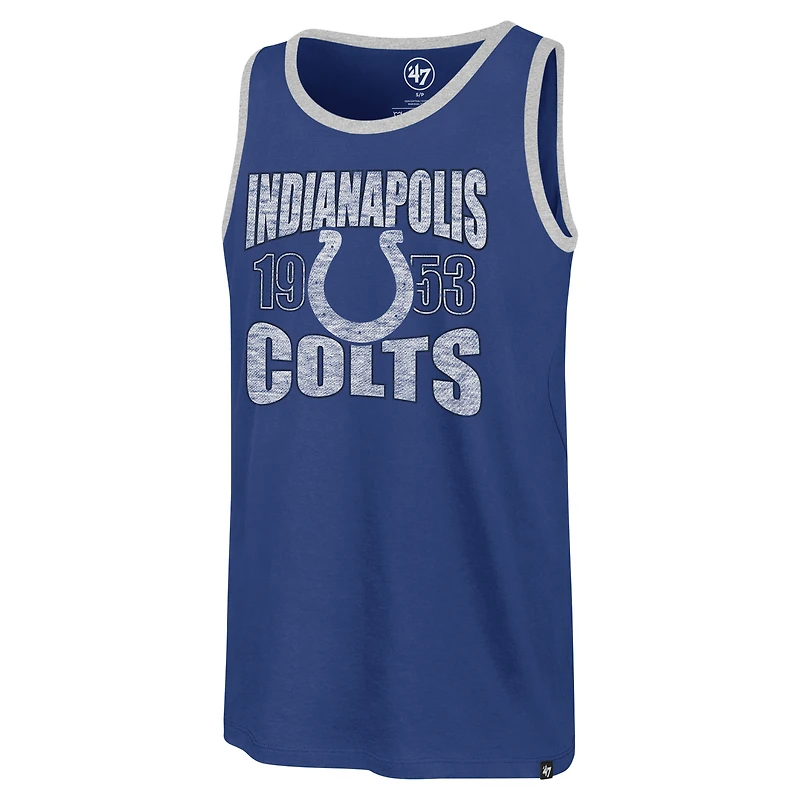 Débardeur Franklin '47 Royal Indianapolis Colts pour hommes
