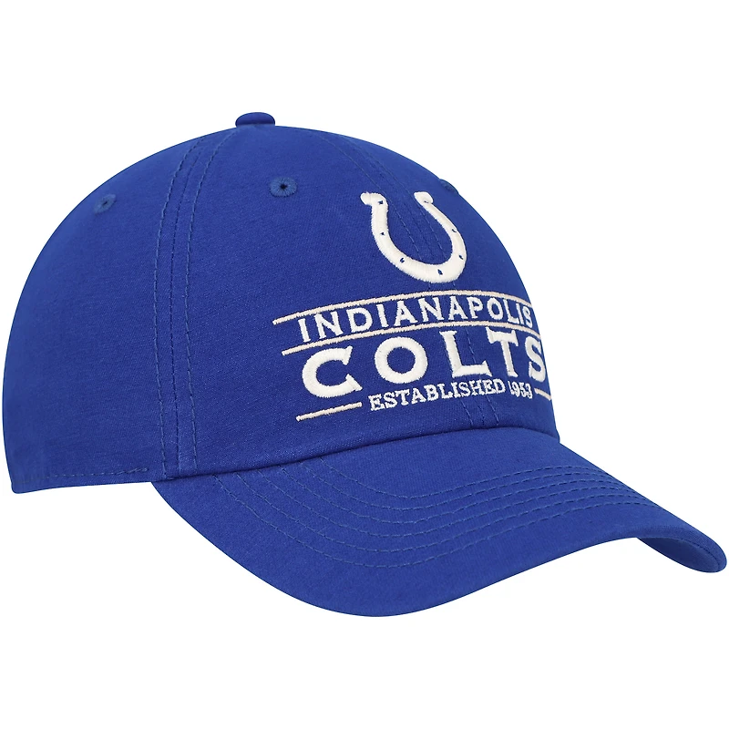 Casquette réglable '47 Royal Indianapolis Colts Vernon Clean Up pour homme